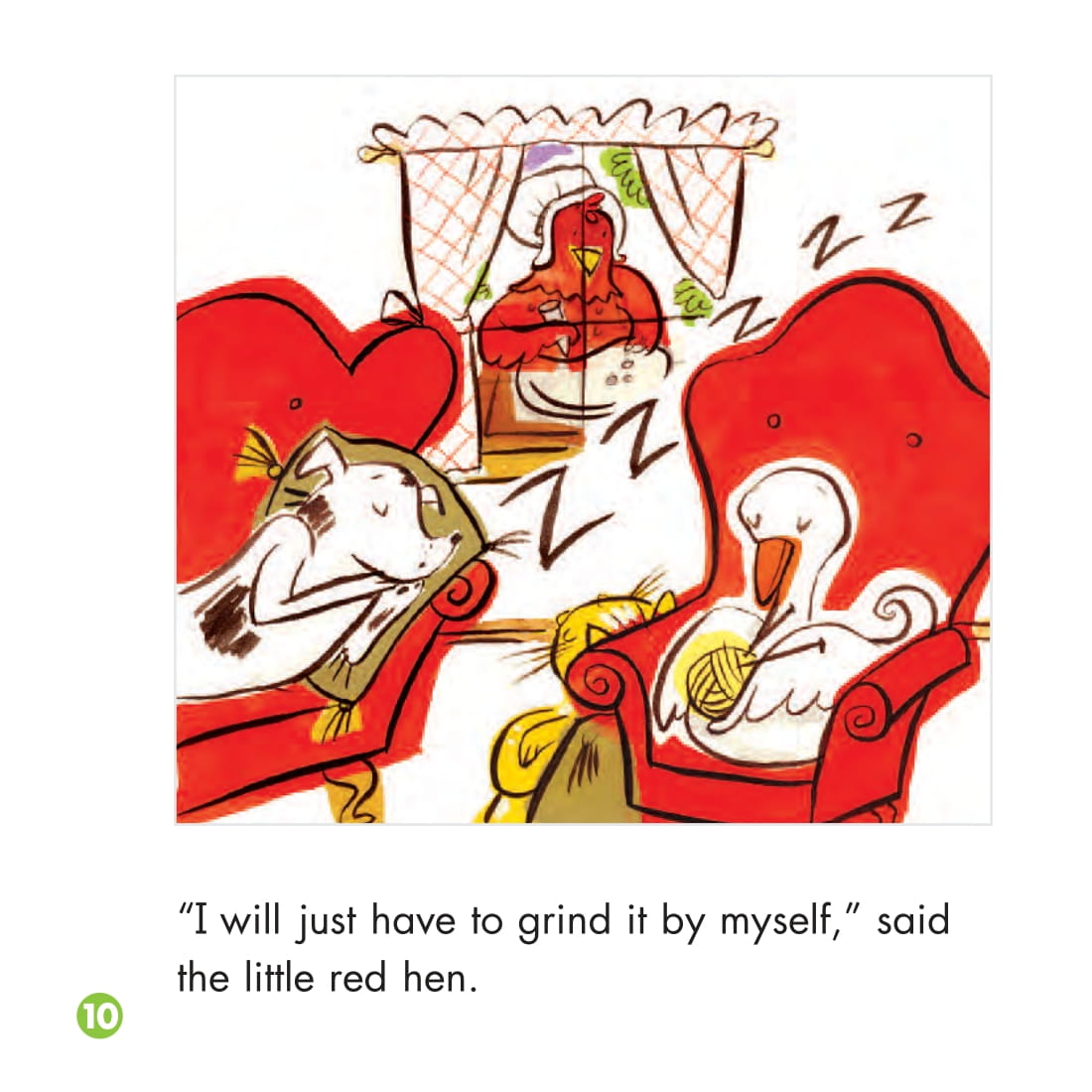 01/15 The Little Red Hen - Interactive Book - Tự học tiếng Anh!