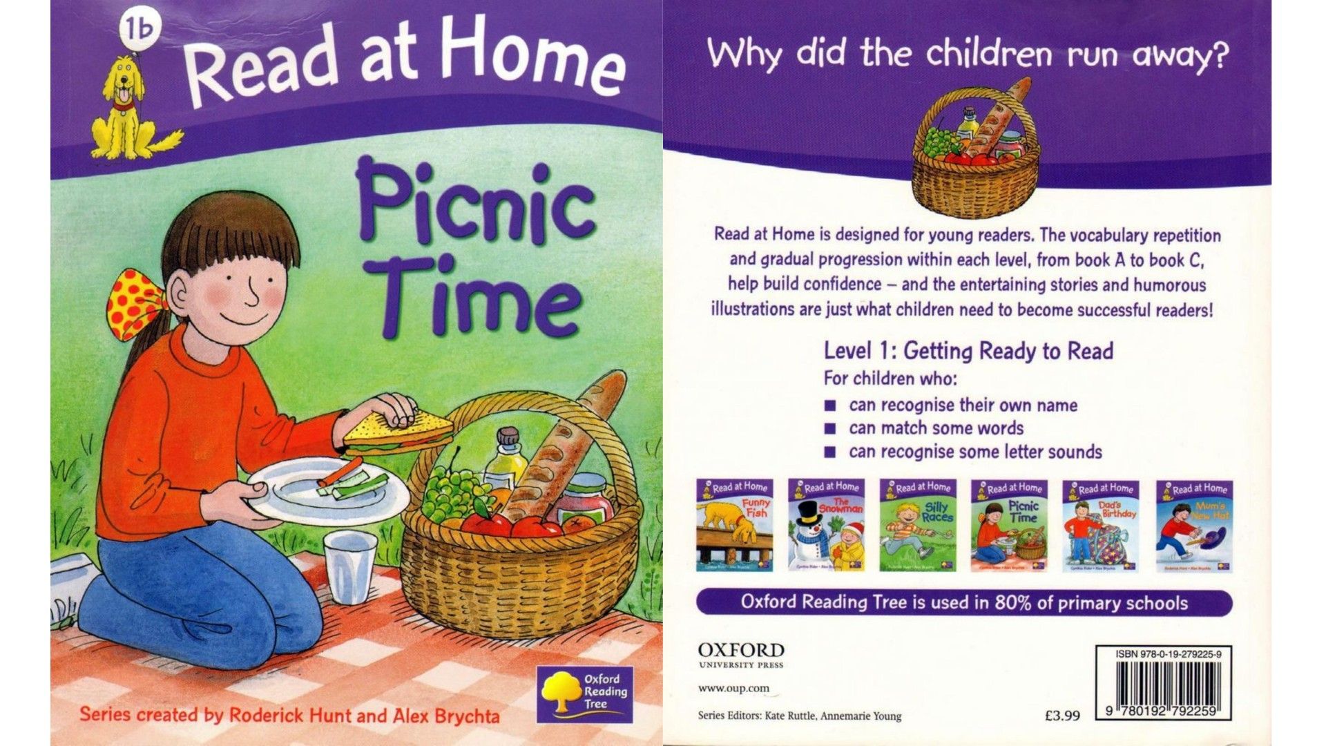 Read At Home – 1b – Picnic Time