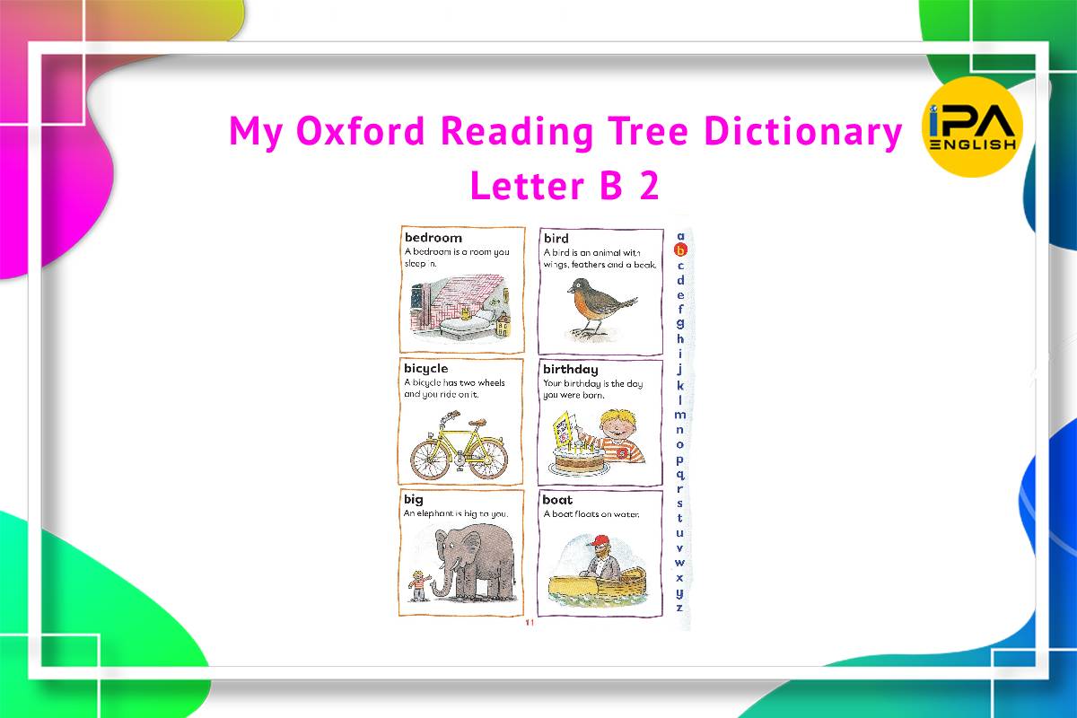 My Oxford Reading Tree Dictionary – Letter B 2