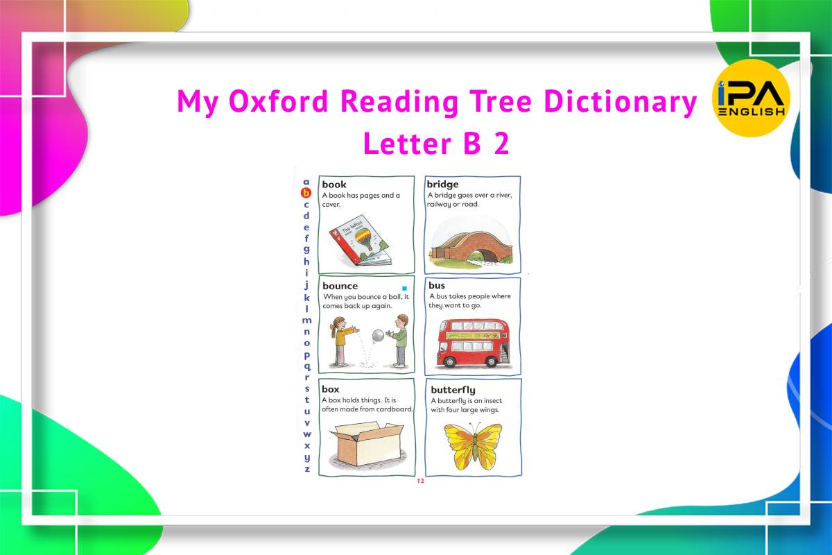 My Oxford Reading Tree Dictionary – Letter B 3